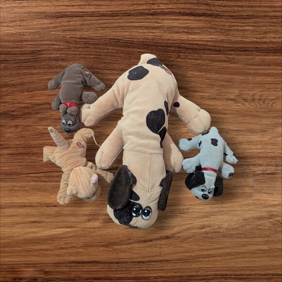 Tonka Pound Puppies & Purries Plush Lot Of 4 Collectible Dog Cat Toys Vintage 19 - Picture 3 of 10